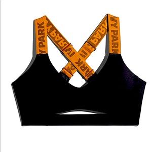Cutout Medium Support Bra Drip 2